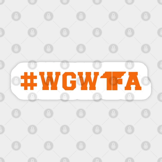 WGWTFA Sticker by thedeuce